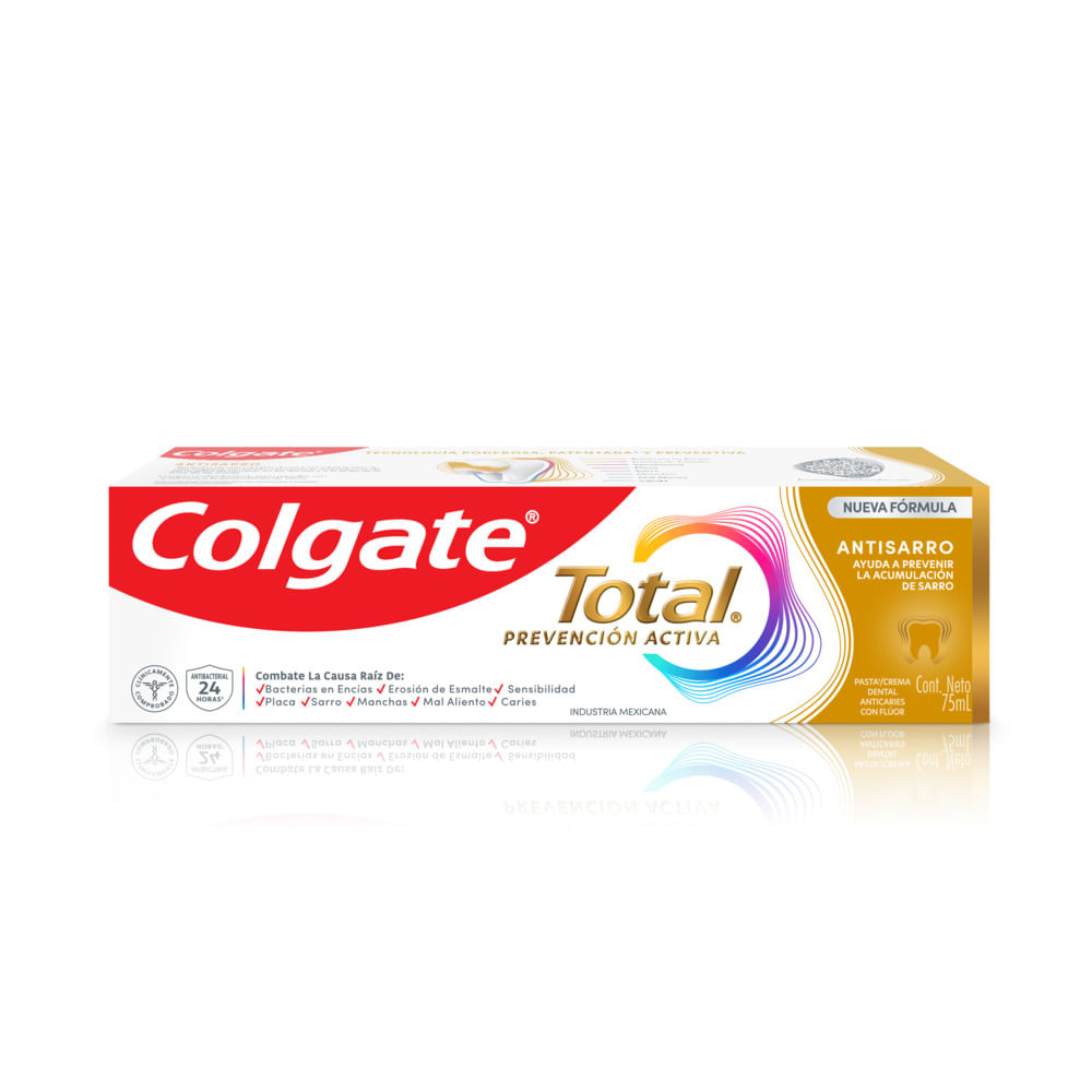 Crema Dental Total Anti Sarro Prevención Activa Colgate