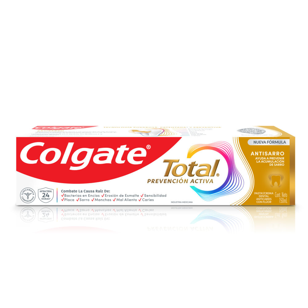 Crema Dental Total Anti Sarro Prevención Activa Colgate