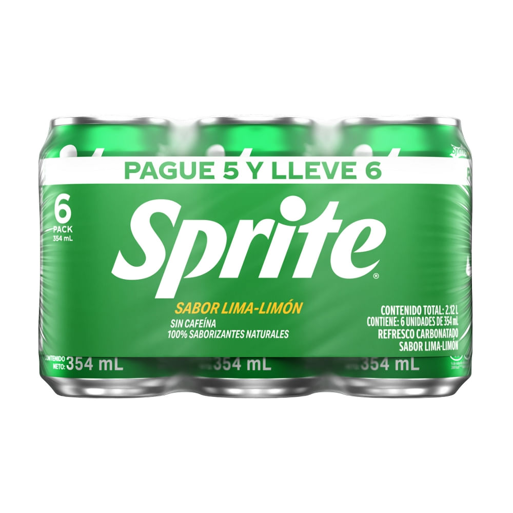 Sprite Lima Limón 6 Pack
