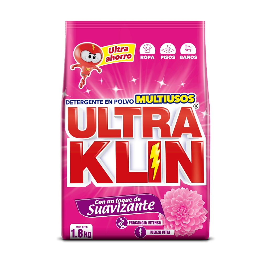Detergente Polvo Fuerza Vital Ultraklin