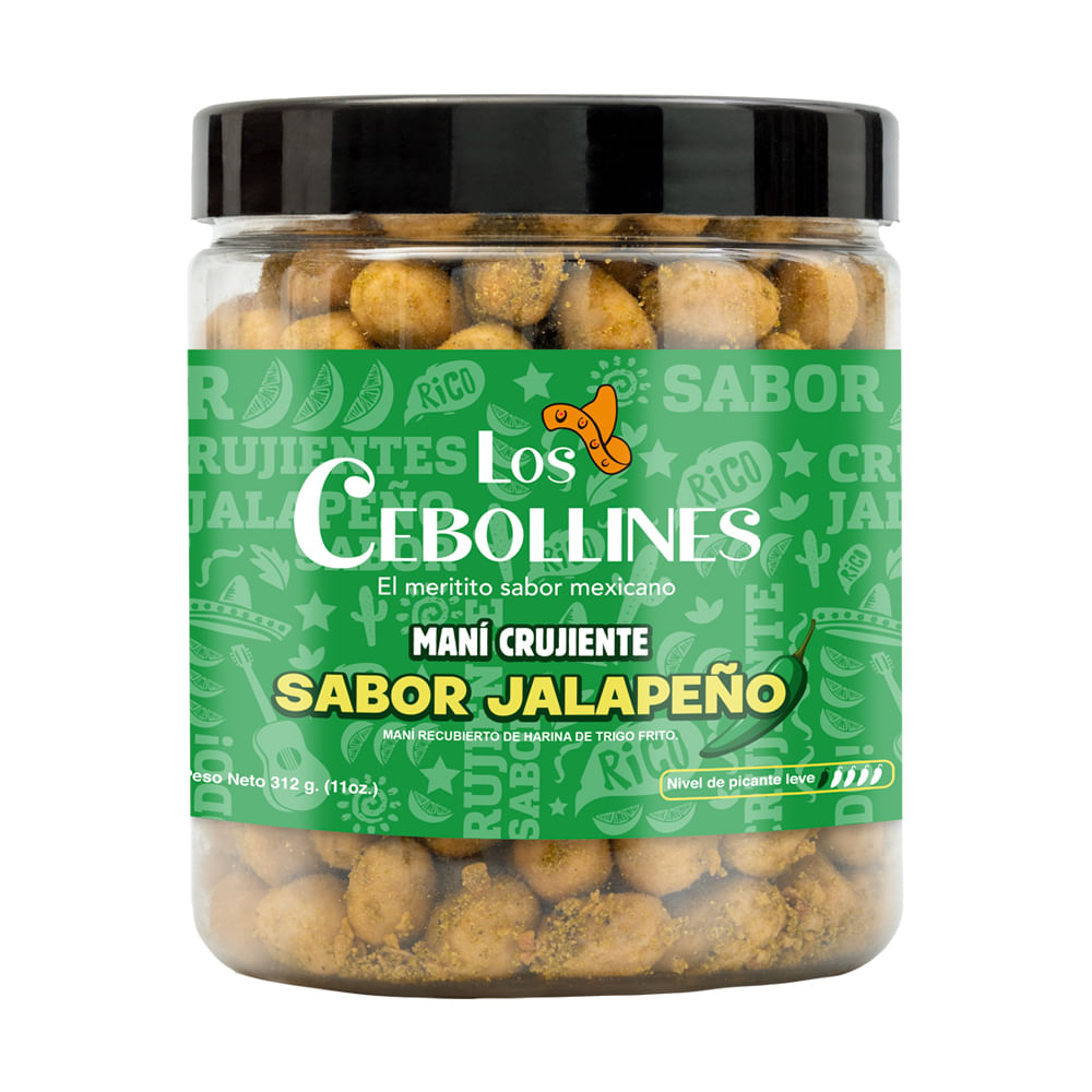 Maní Jalapeño Los Cebollines