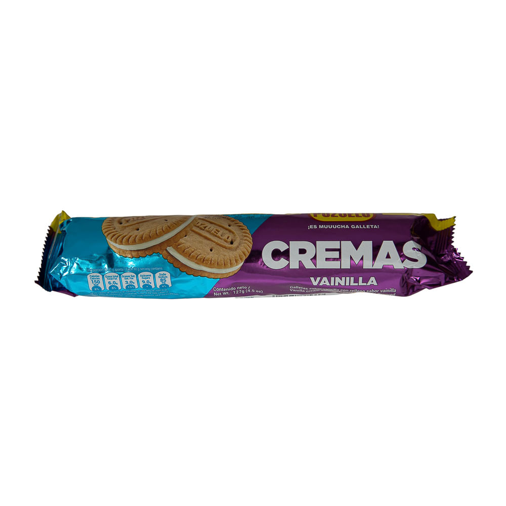 Galleta Vainilla Cremas Pozuelo