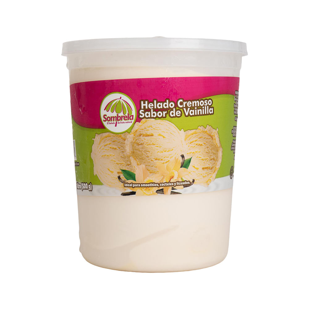 Helado Vainilla Sombrela