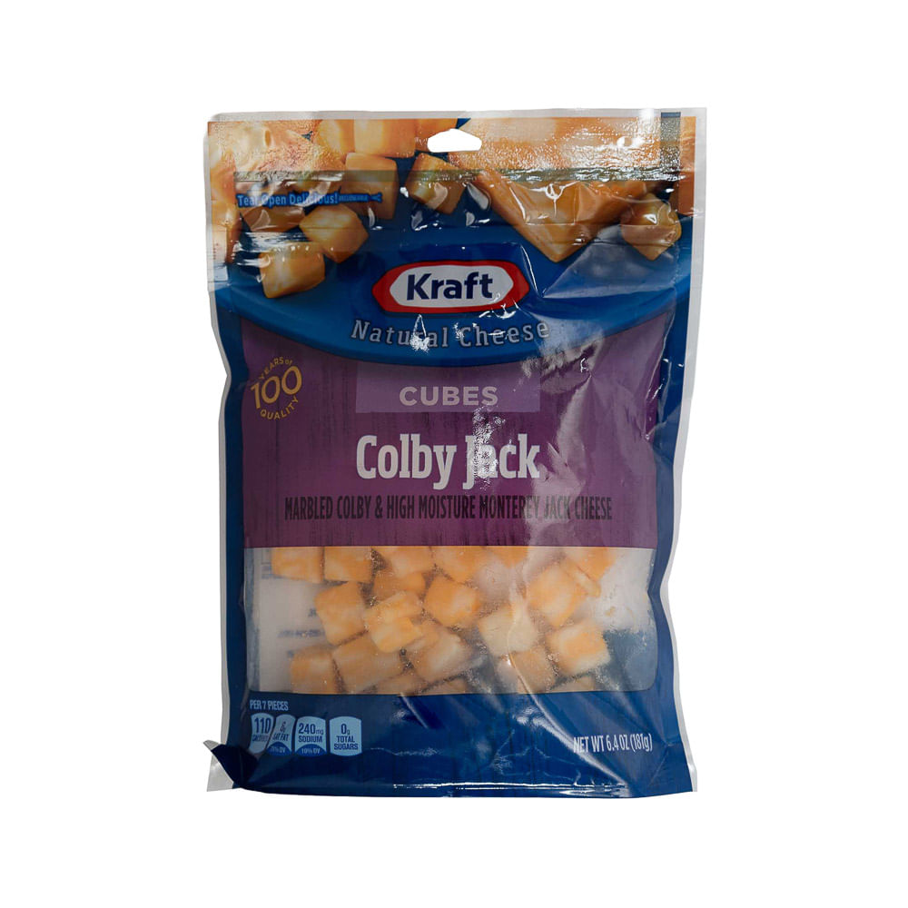 Queso Colby Jack Cubitos Kraft