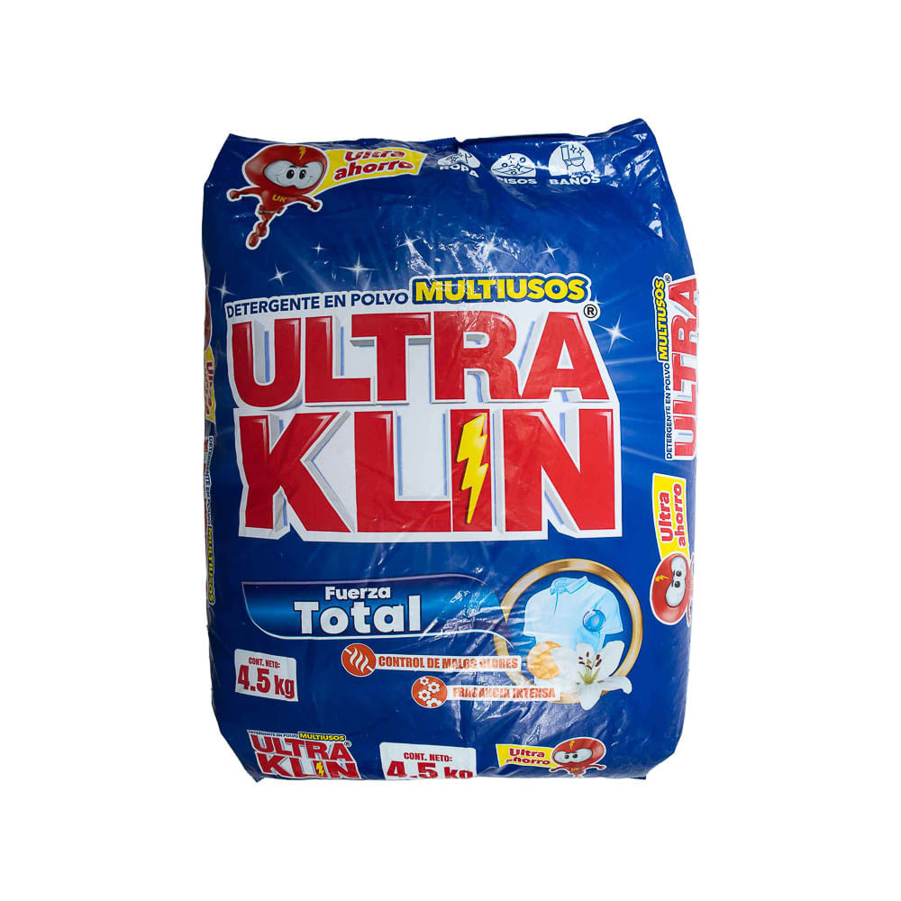 Detergente Polvo Fuerza Total Ultraklin