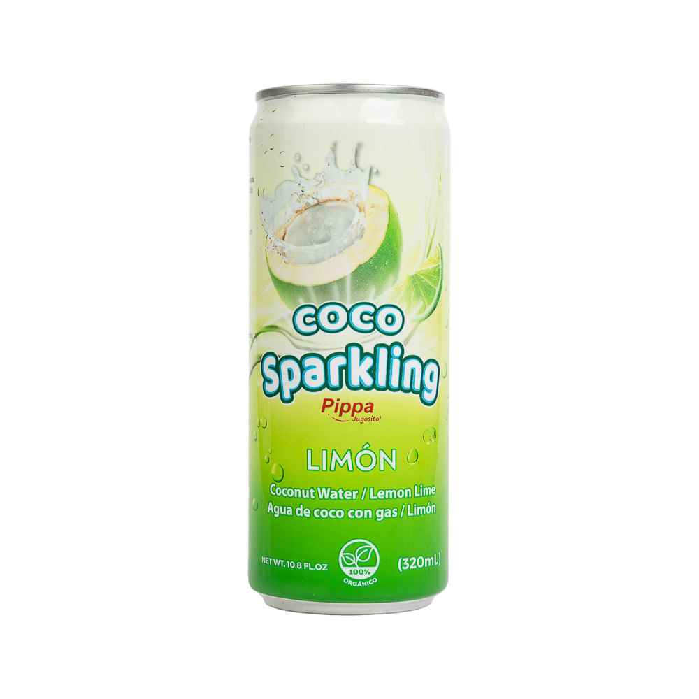 Agua Mineral Coco Limón Pippa