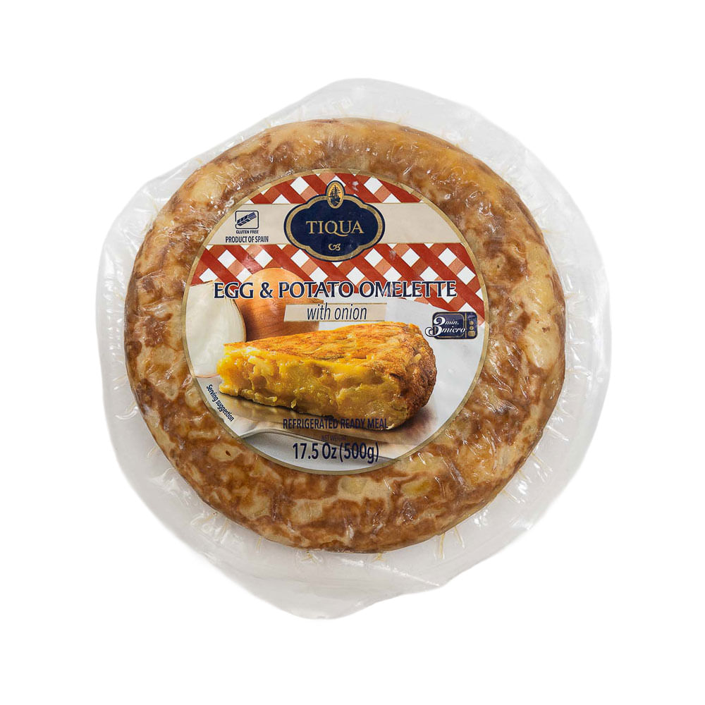 Tortilla Española Con Cebolla Tiqua
