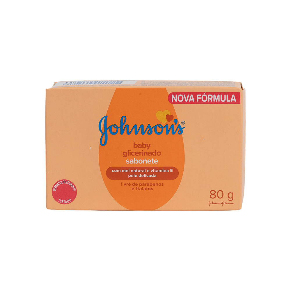 Jabón Pastilla Glicerinado Johnson Baby