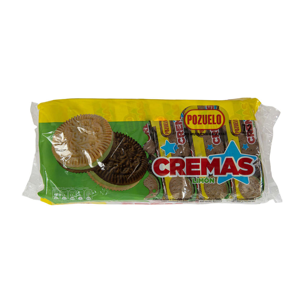 Galleta Limón Cremas Estrella Pozuelo