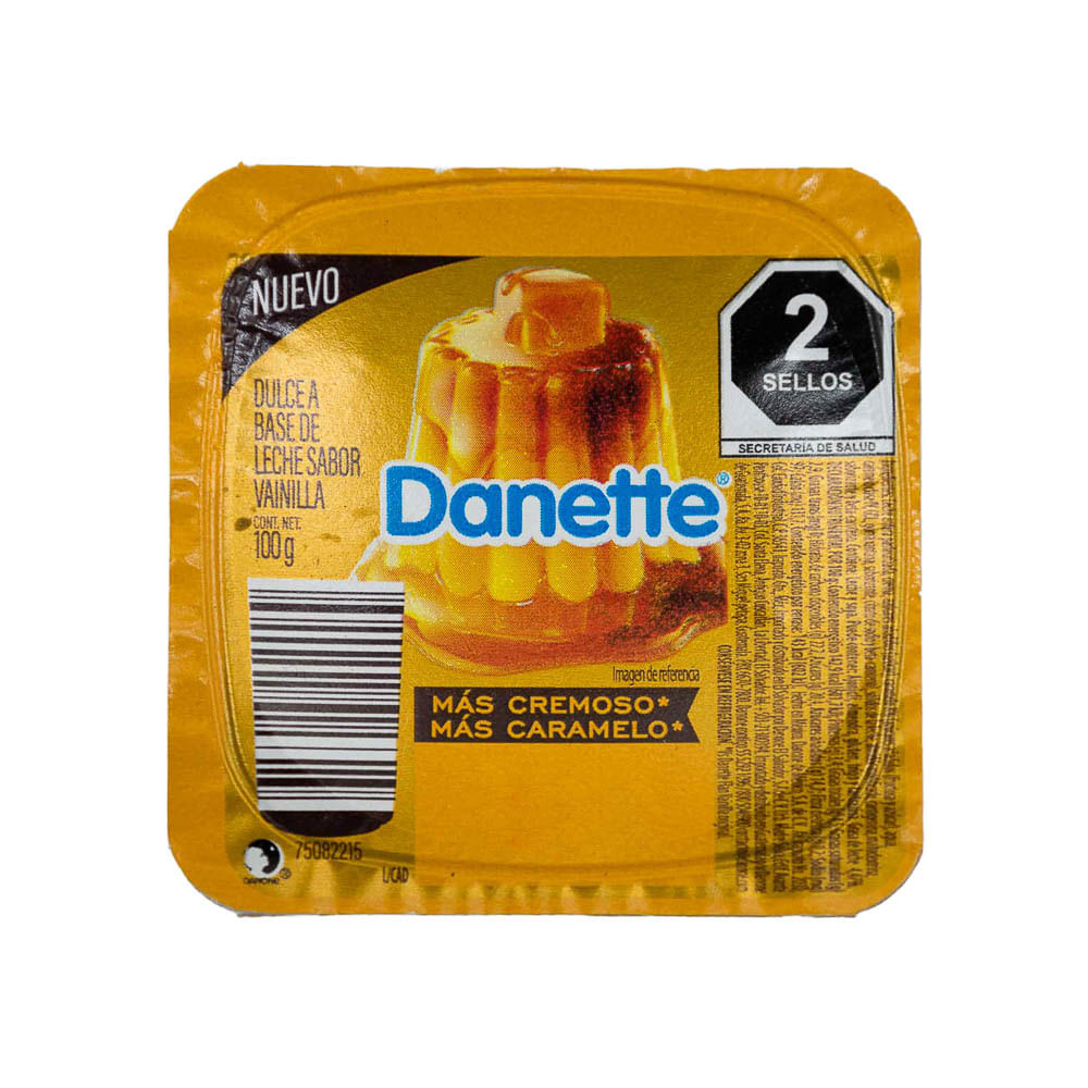 Flan Dulce De Leche Vainilla Danette