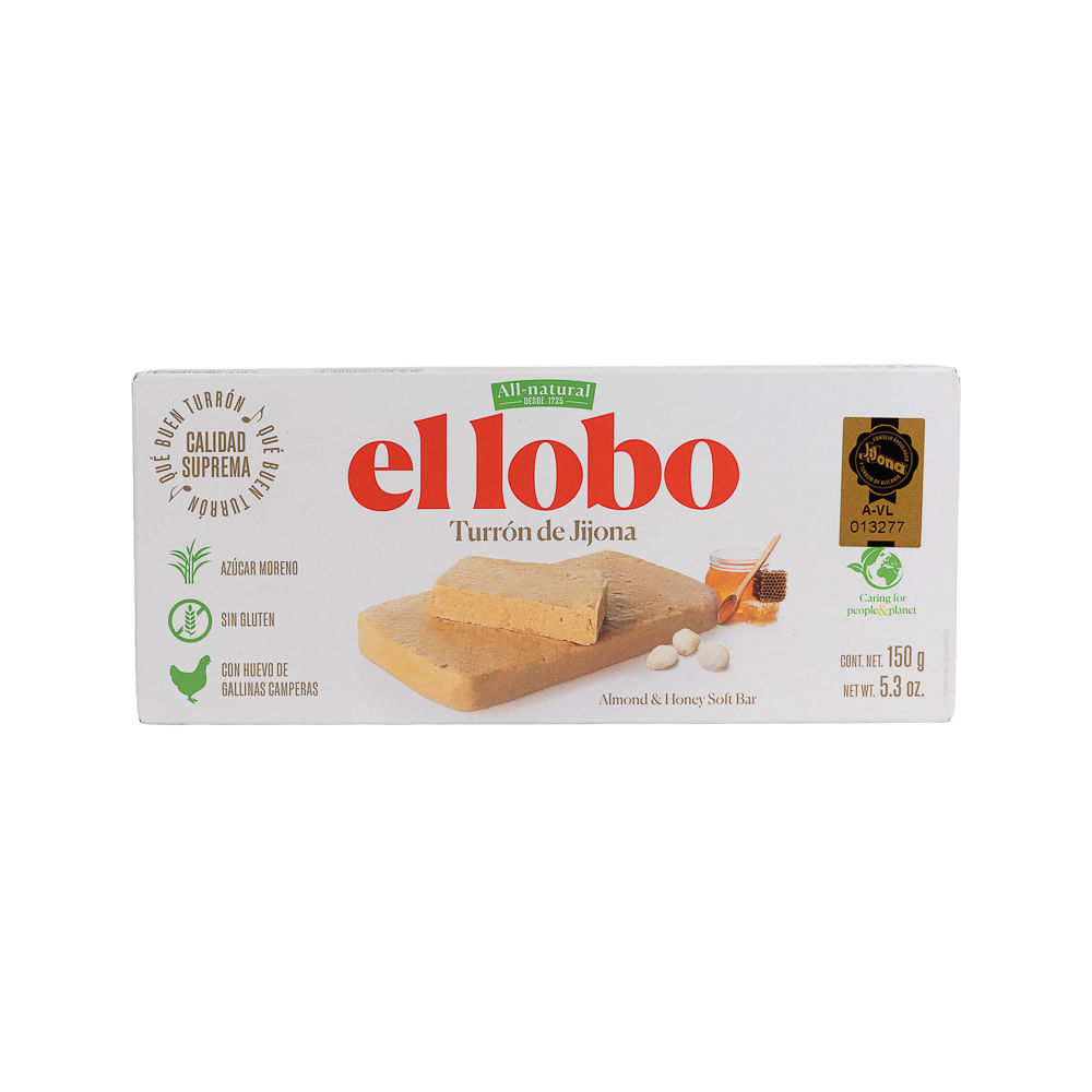 Turrón De Jijona El Lobo
