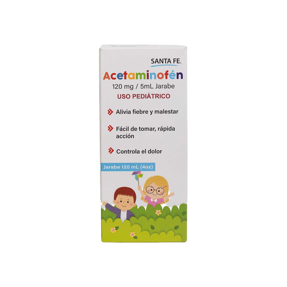 Acetaminofén Niños Jarabe Santa Fe