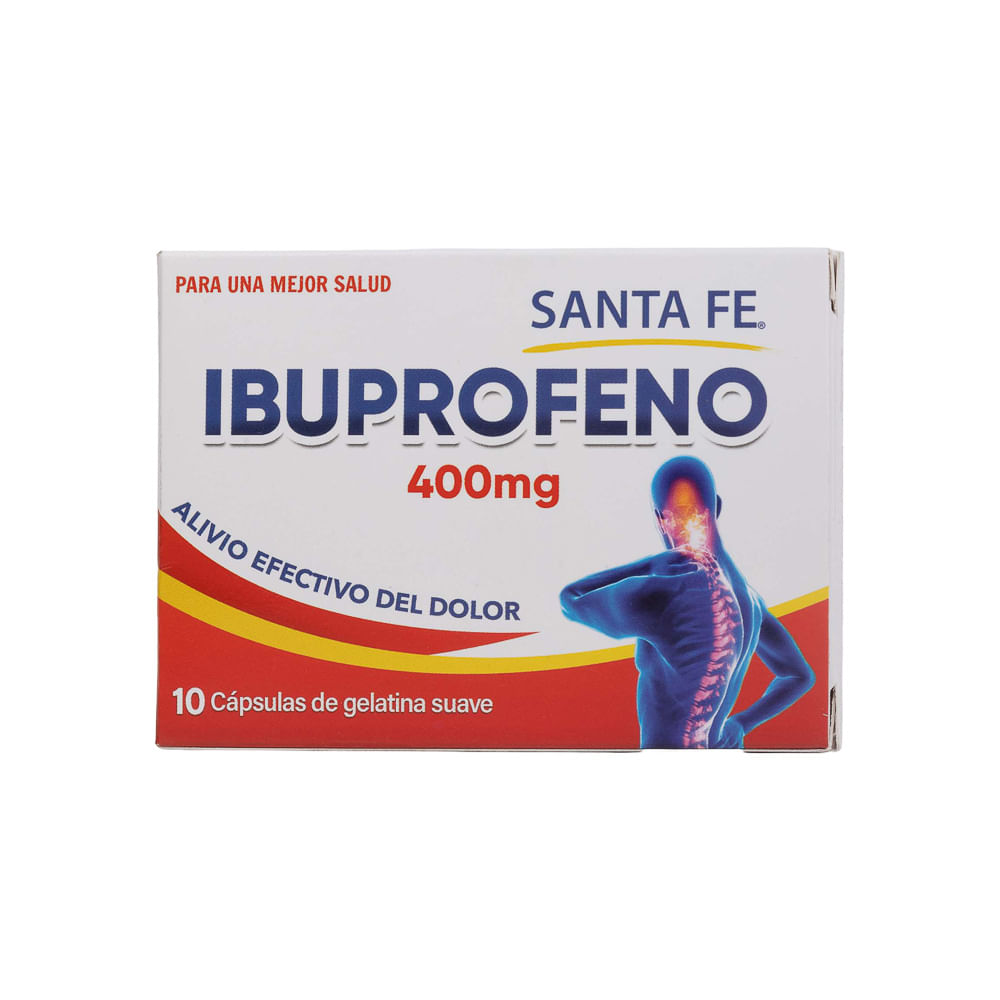 Ibuprofeno Capsulas Gel Santa Fe