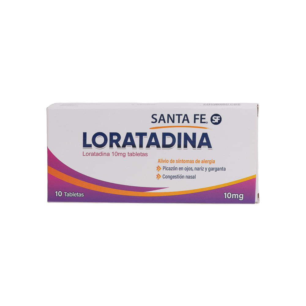 Loratadina 10 Mg Santa Fe