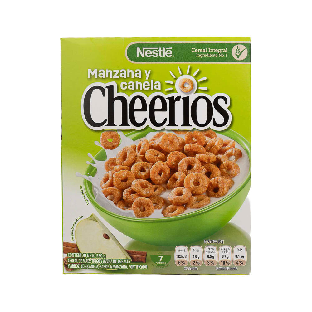 Cereal Cheerios Manzana Canela