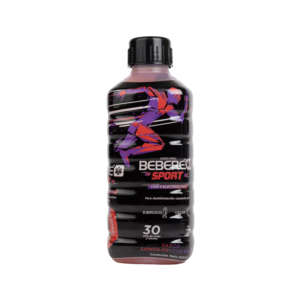 Beberé Sport Hidratante Sandía Frutos Rojos