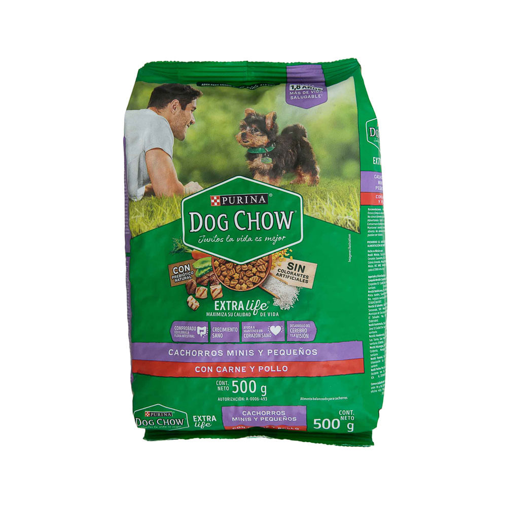 Alimento Perro Pequeño Res Y Pollo Extra Life Dog Chow