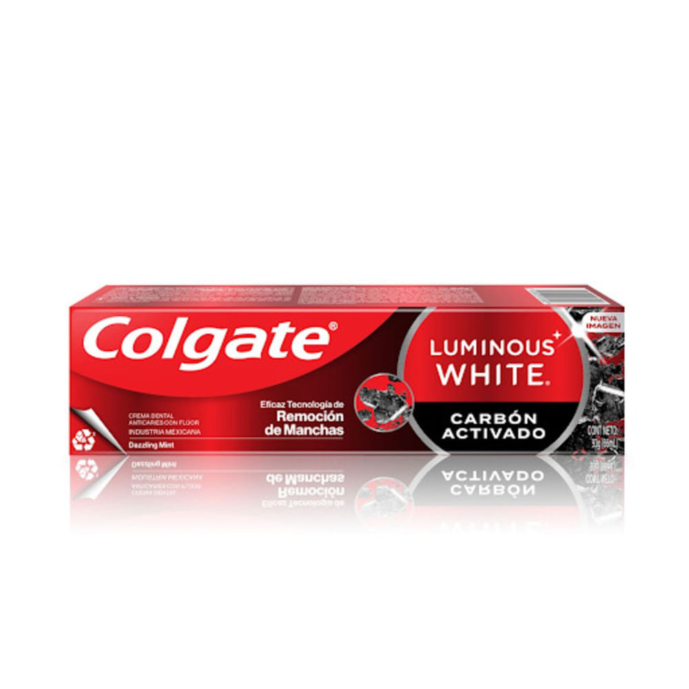 Crema Dental Luminous Carbón Activado Colgate