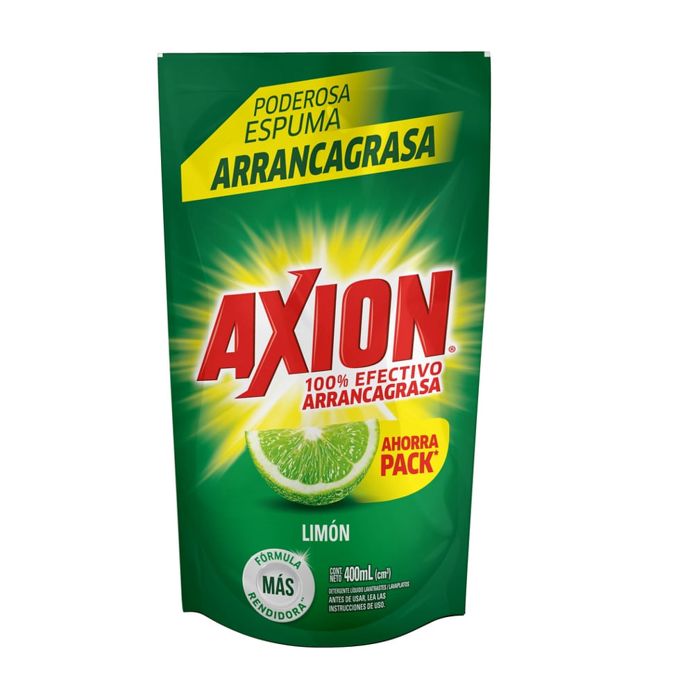 Lavaplatos Líquido Limón Axión Doypack