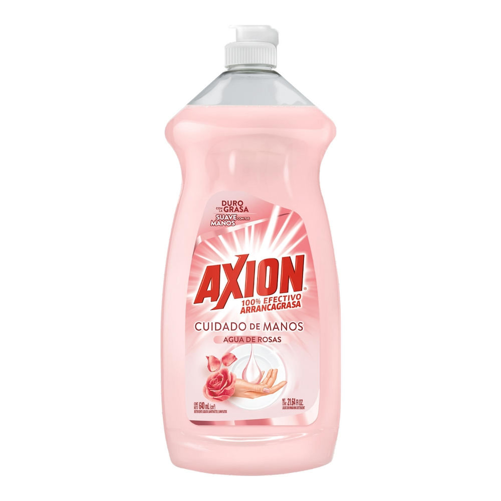 Lavaplatos Líquido Agua De Rosas Axión