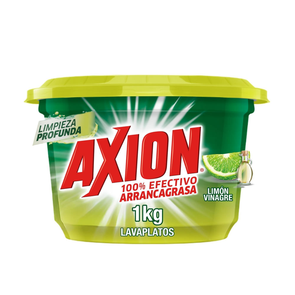 Lavaplatos Crema Limón Vinagre Axión