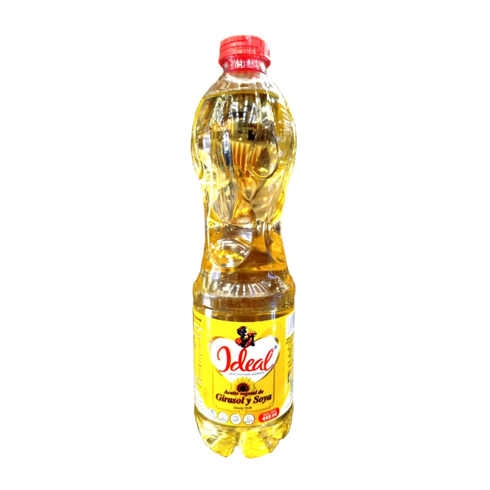 Aceite Vegetal Girasol Y Soya Ideal