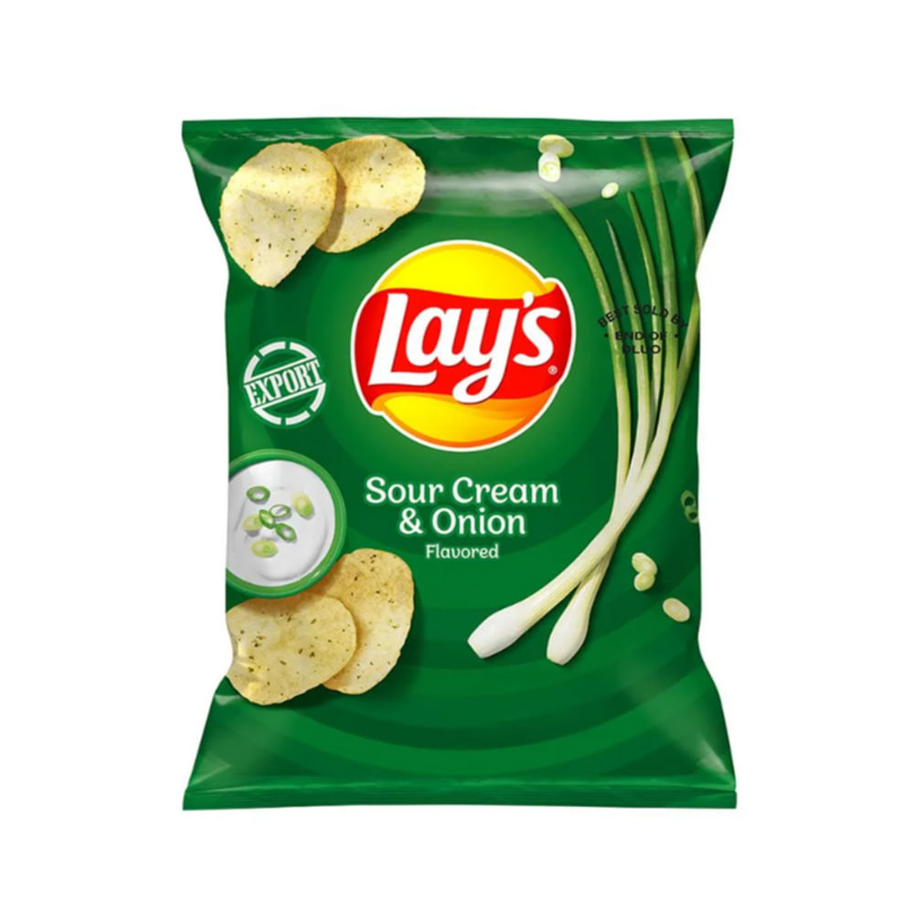 Papalinas Crema Y Cebolla Lays