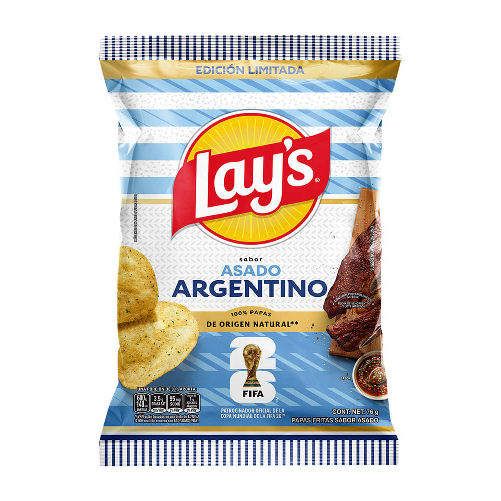 Papalinas Asado Argentino Lays