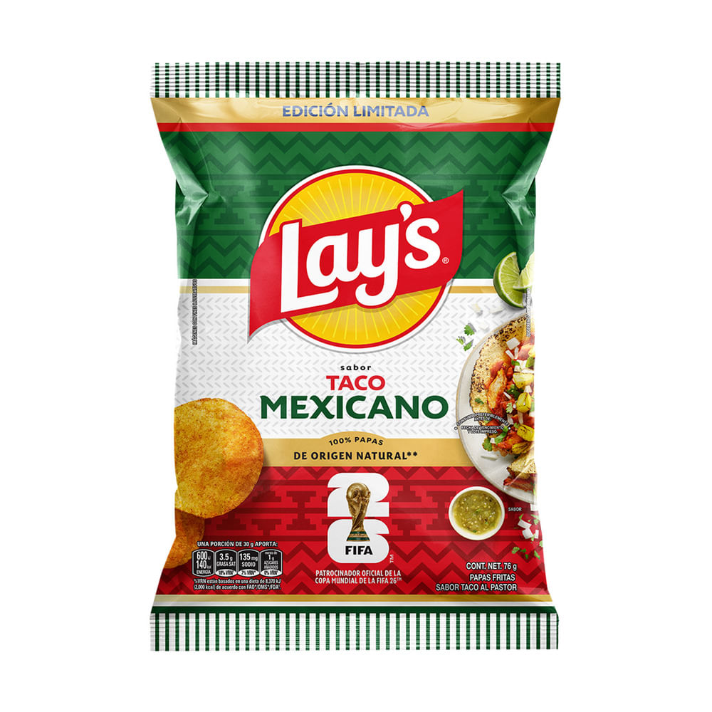 Papalinas Taco Mexicano Lays