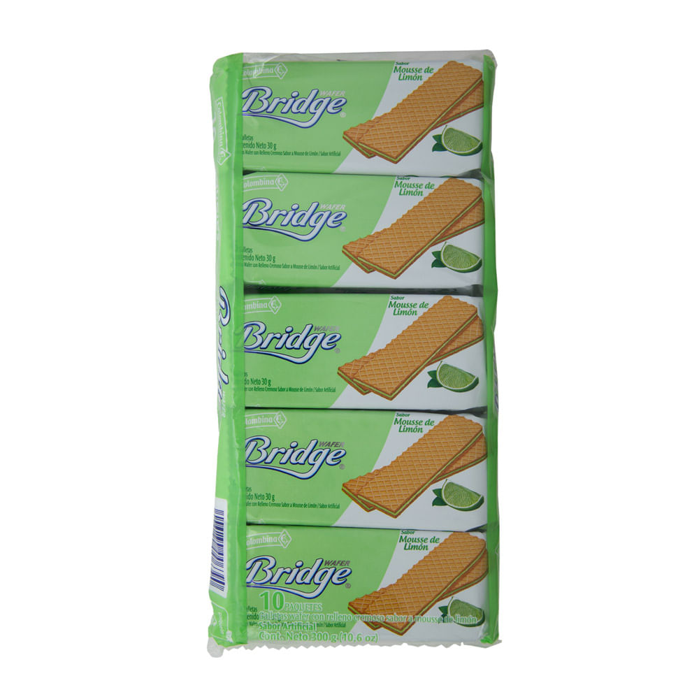 Galleta Mousse Limón Bridge