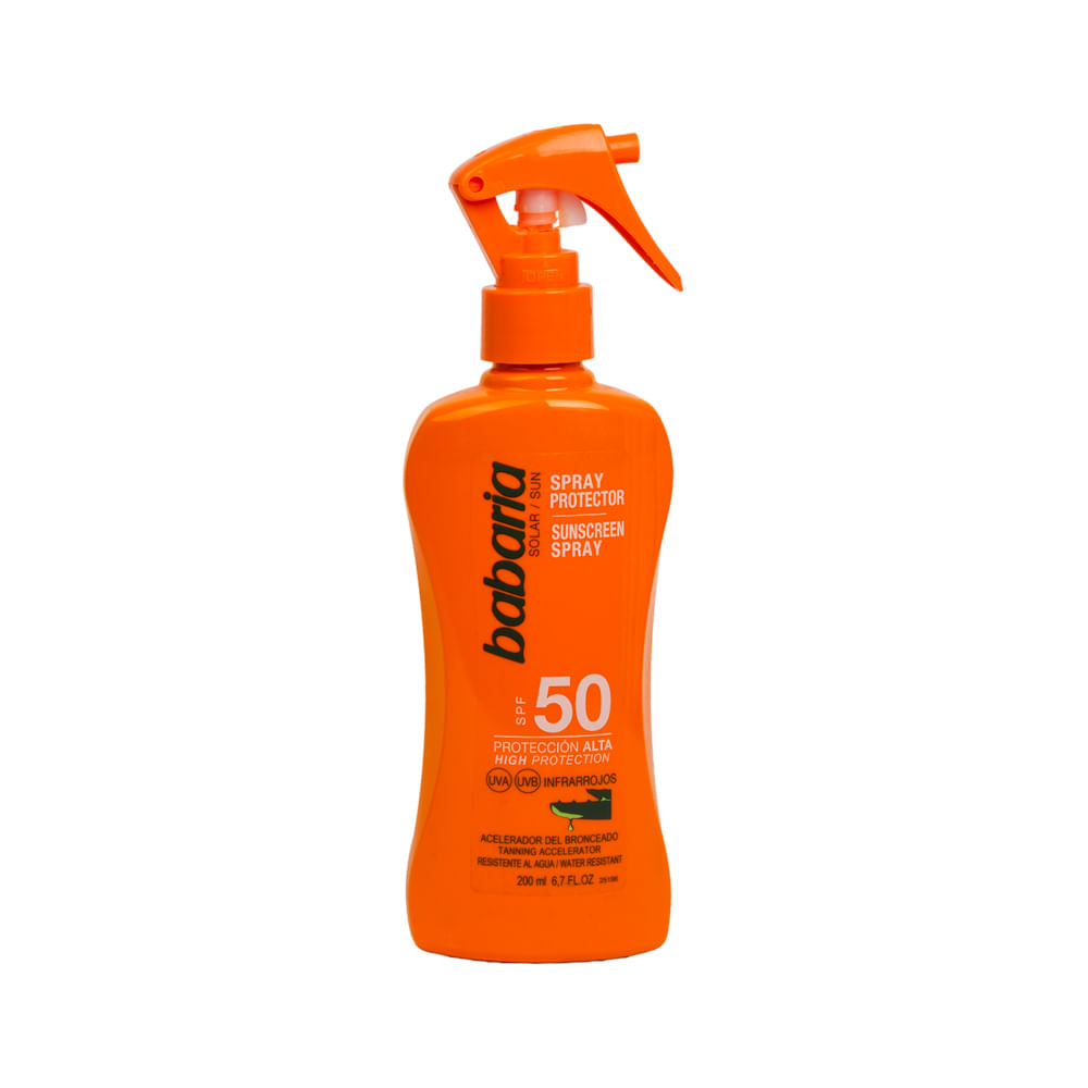 Bloqueador SPF 50 Spray Babaria