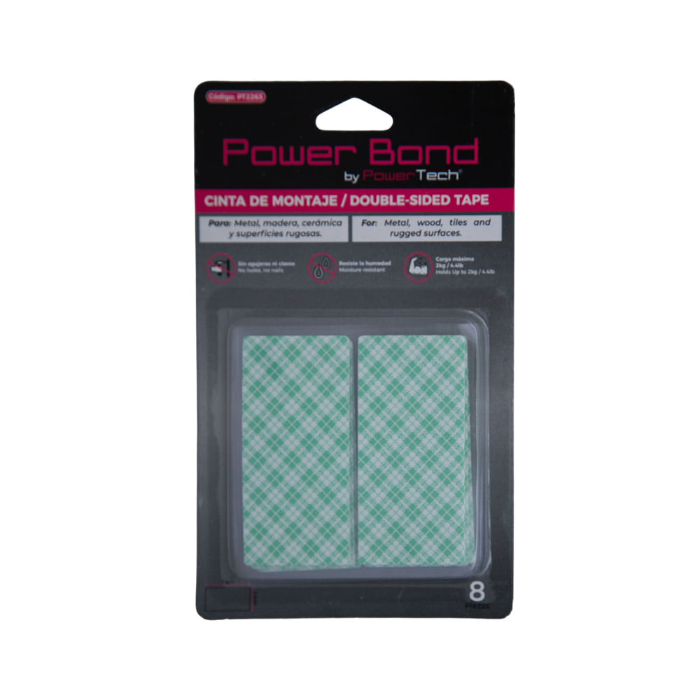 Cinta Montaje Doble Power Tech