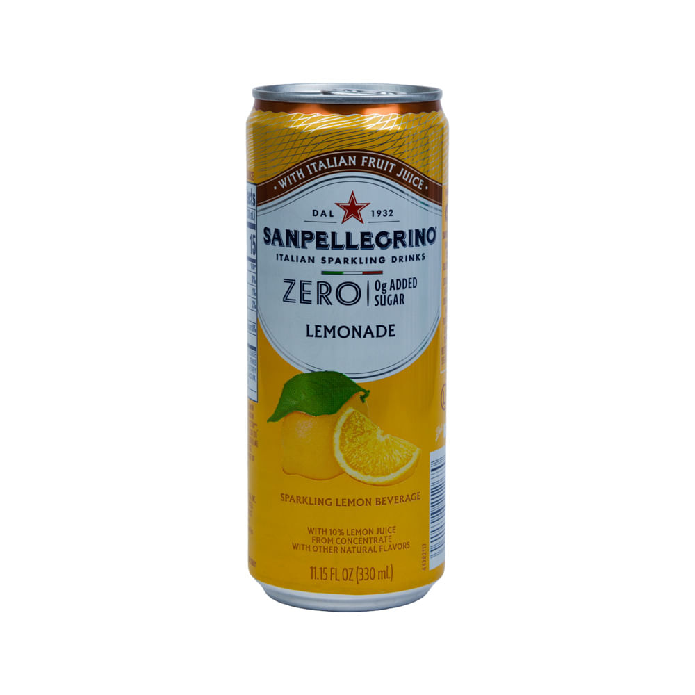Agua Mineral Zero Lemonade San Pellegrino