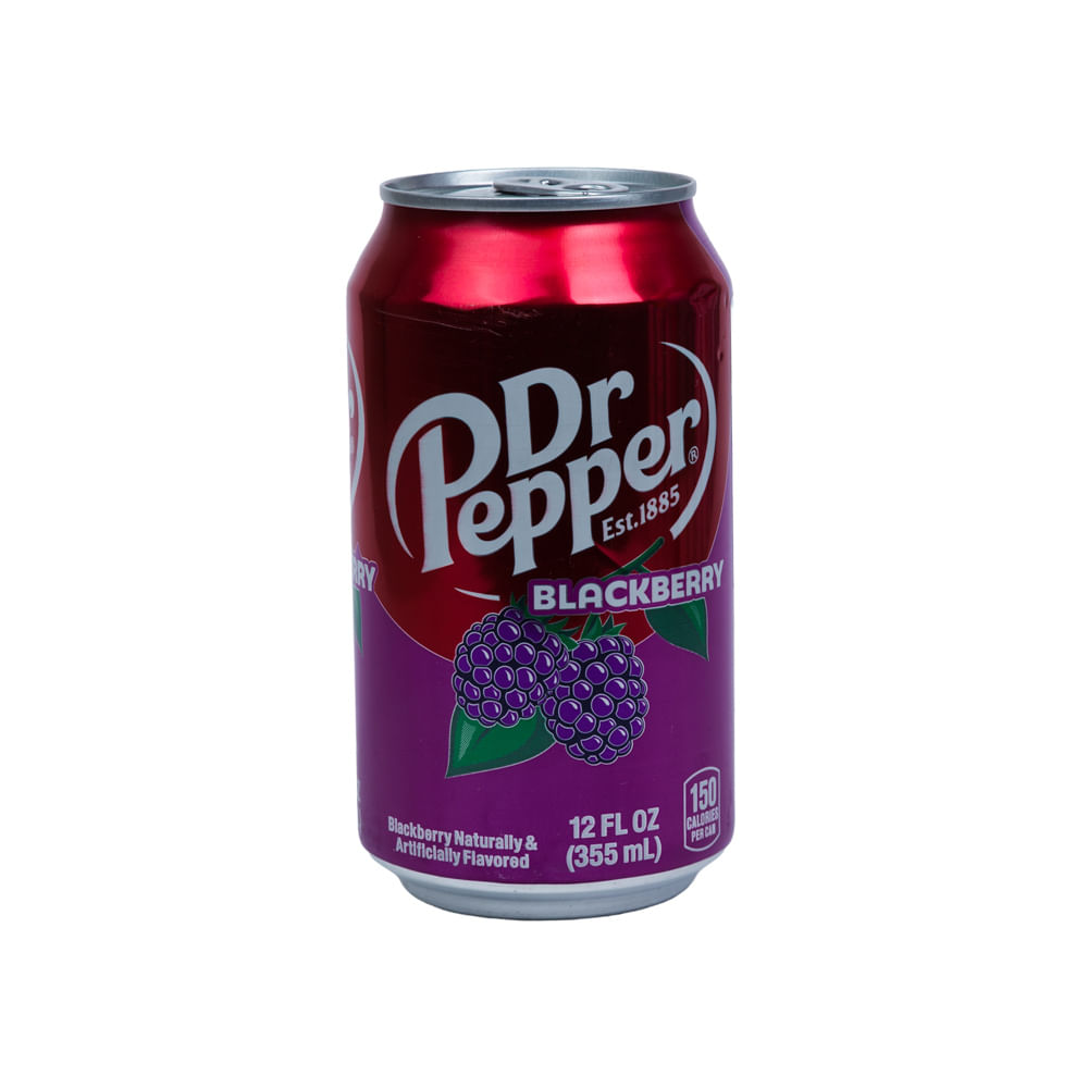 Dr. Pepper Blackberry Lata