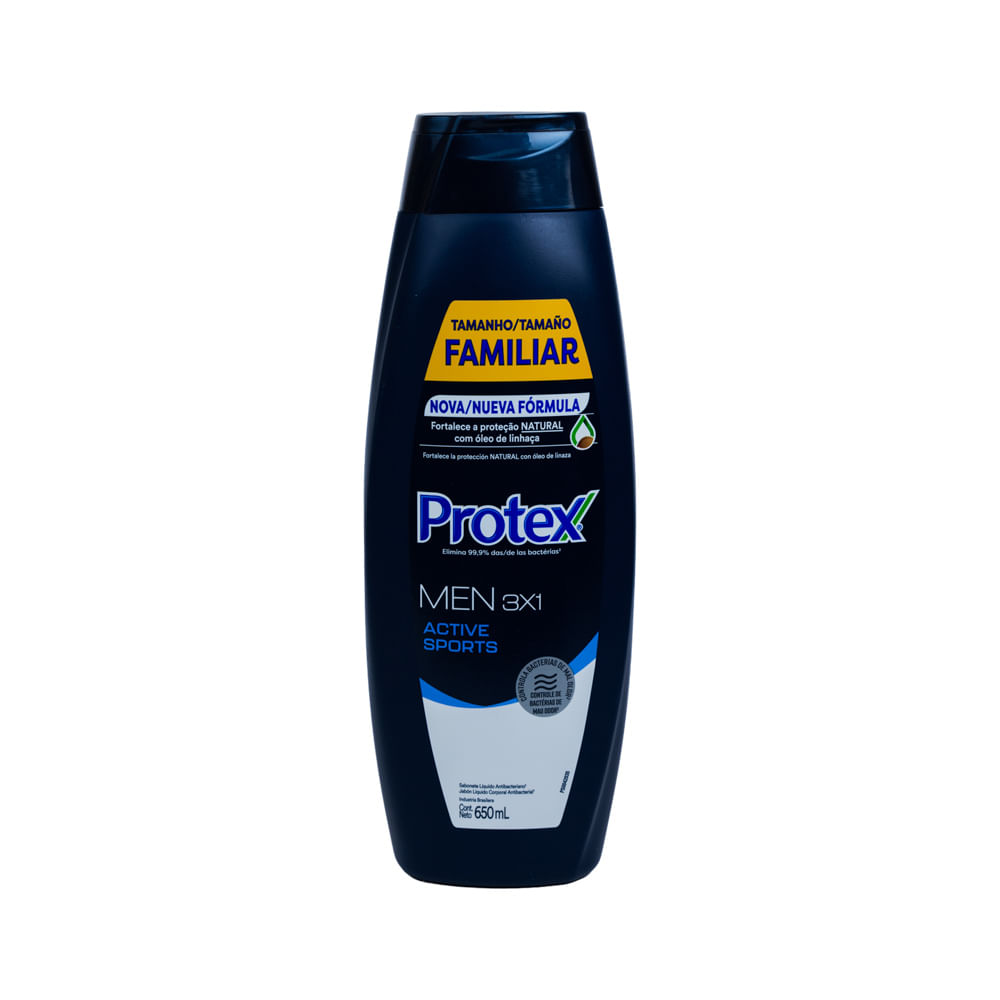 Gel Ducha Active Sport 3 En 1 Protex