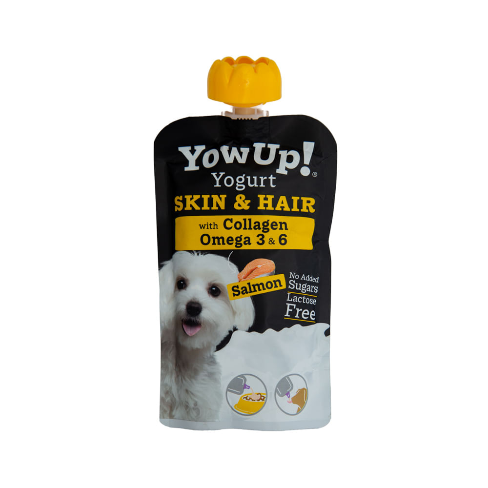 Yogurt Para Perro Skin & Hair Salmón Yow Up