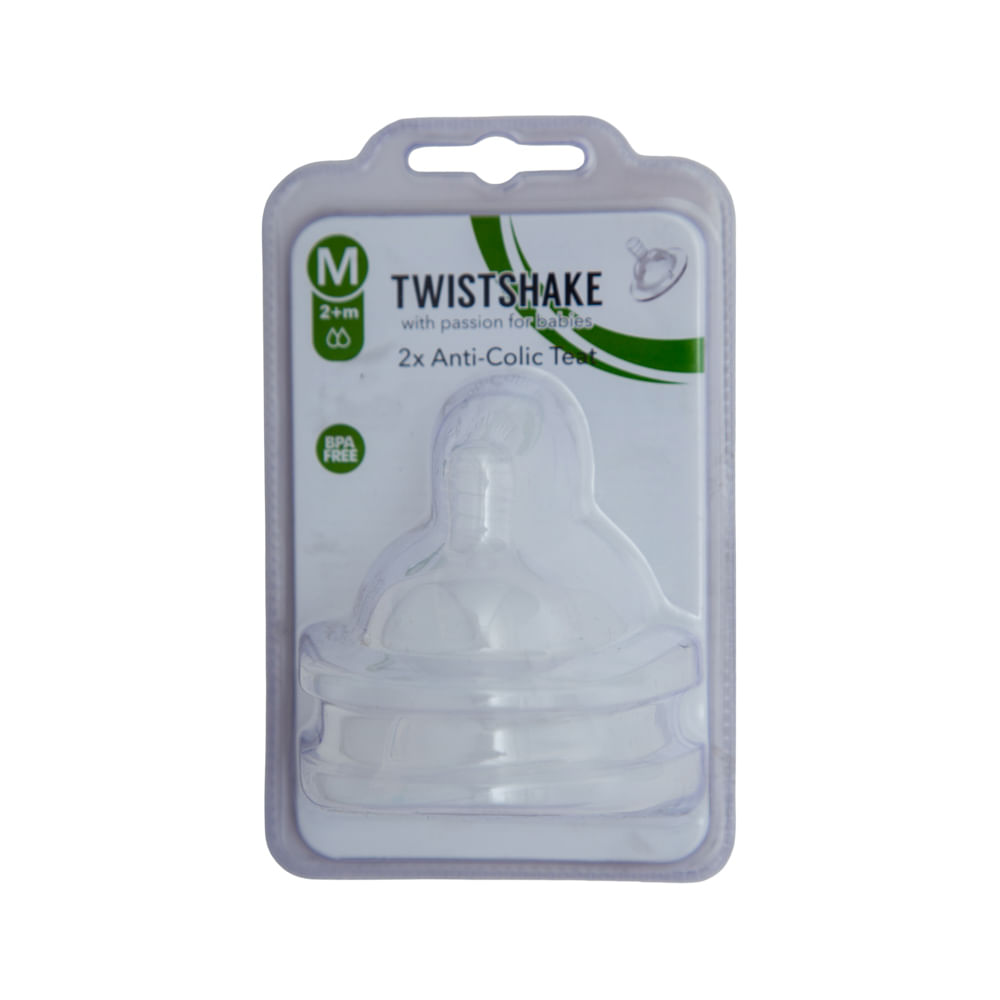 Tetina Anticólico 2+M Talla M Twistshake