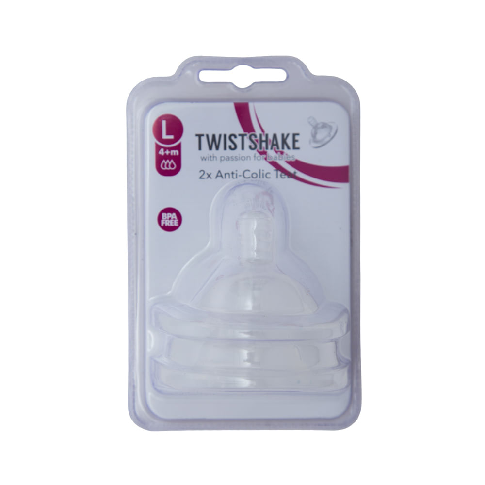 Tetina Anticólico 4+M Talla L Twistshake