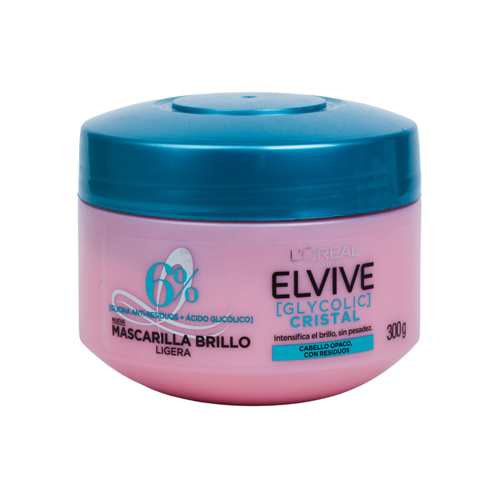 Mascarilla Capilar Glycolic Cristal Elvive