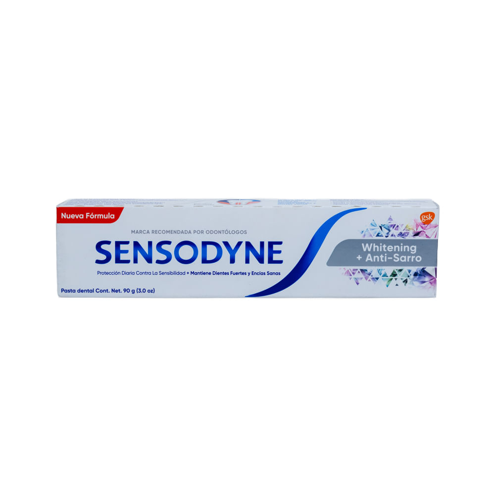 Crema Dental Whitening Anti Sarro Sensodyne