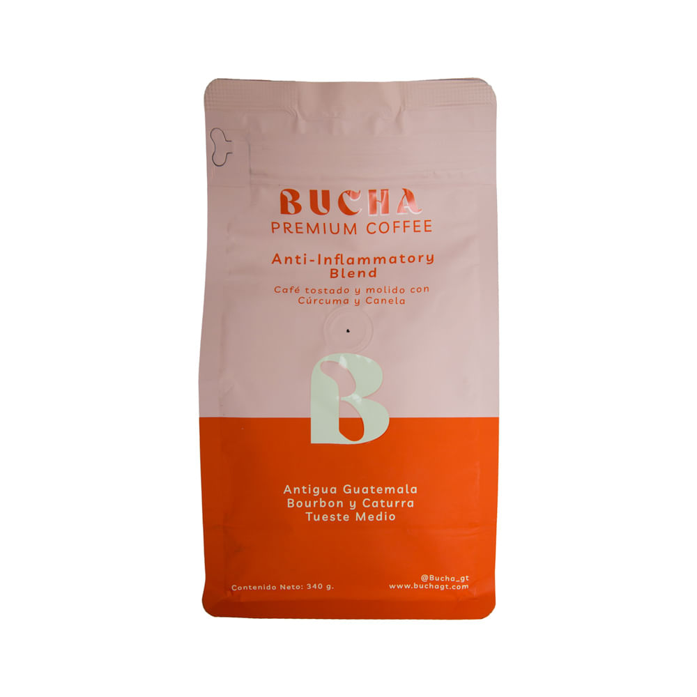Café Molido Cúrcuma Y Canela Bucha