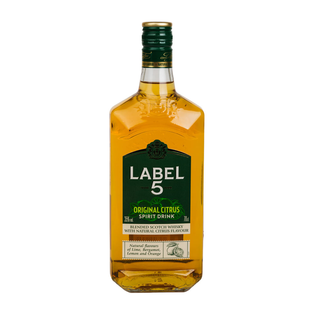 Whisky Original Citrus Label 5