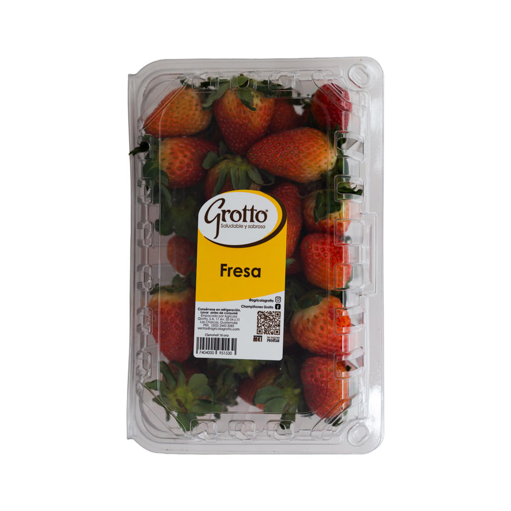 Fresa Grotto Bandeja