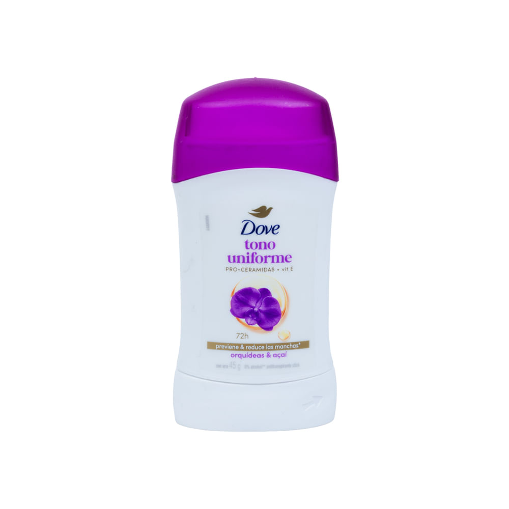 Desodorante Mujer Orquídea Tono Uniforme Dove Barra