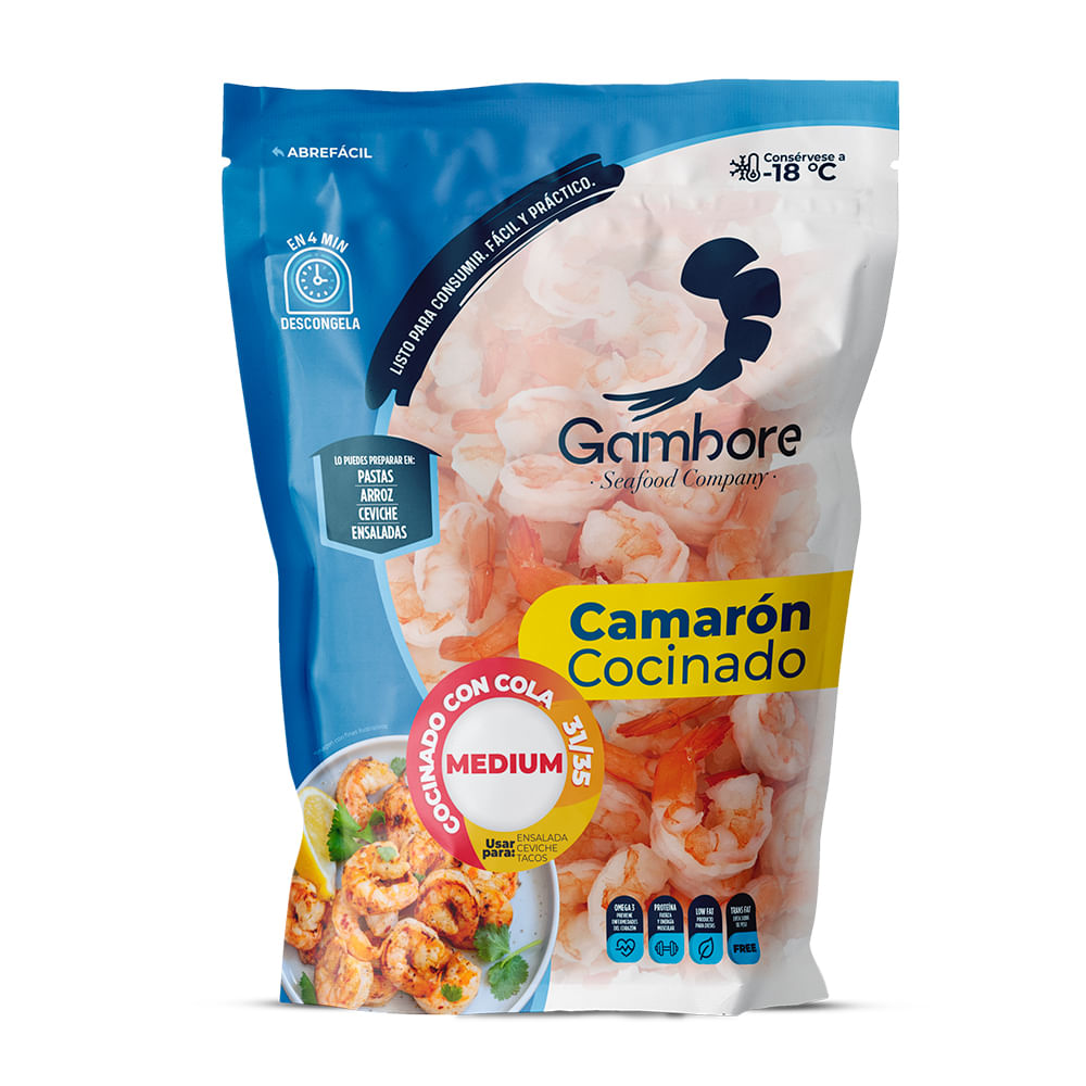 Camarón Listo Para Consumir Gambore