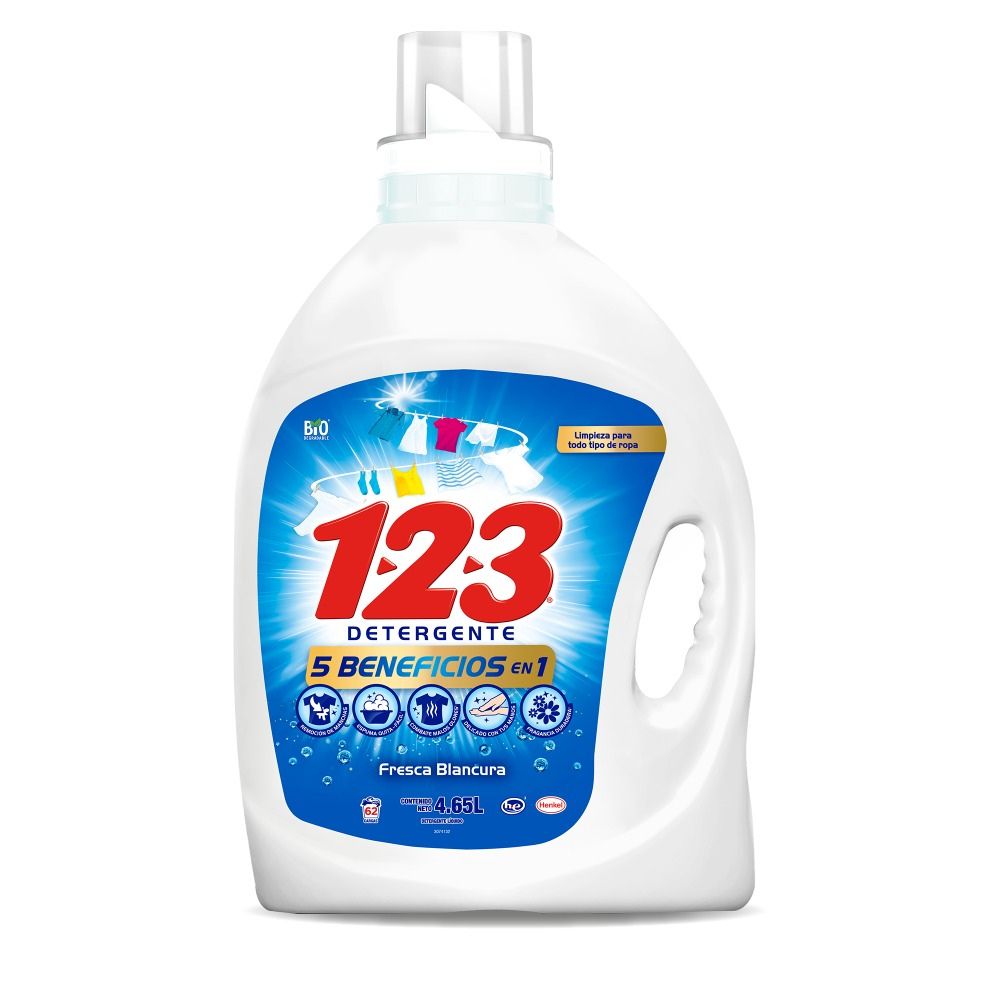 Detergente Líquido Maxi Efecto 1-2-3