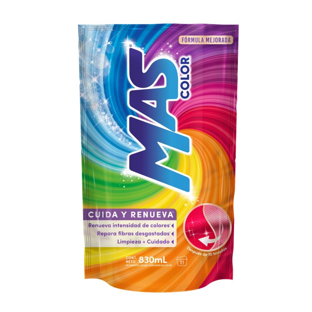 Detergente Líquido Cuidado Y Renovación Más Color