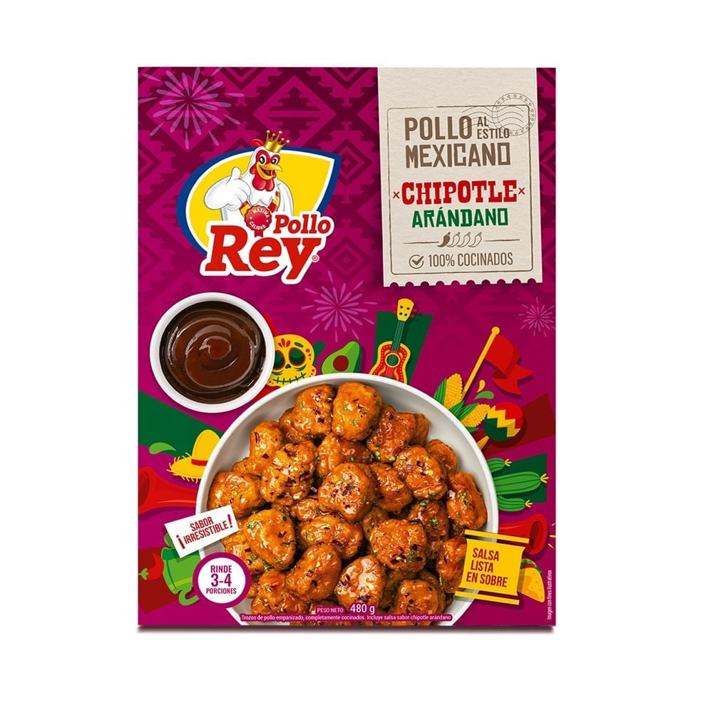 Pollo Mexicano Chipotle Arándano Pollo Rey