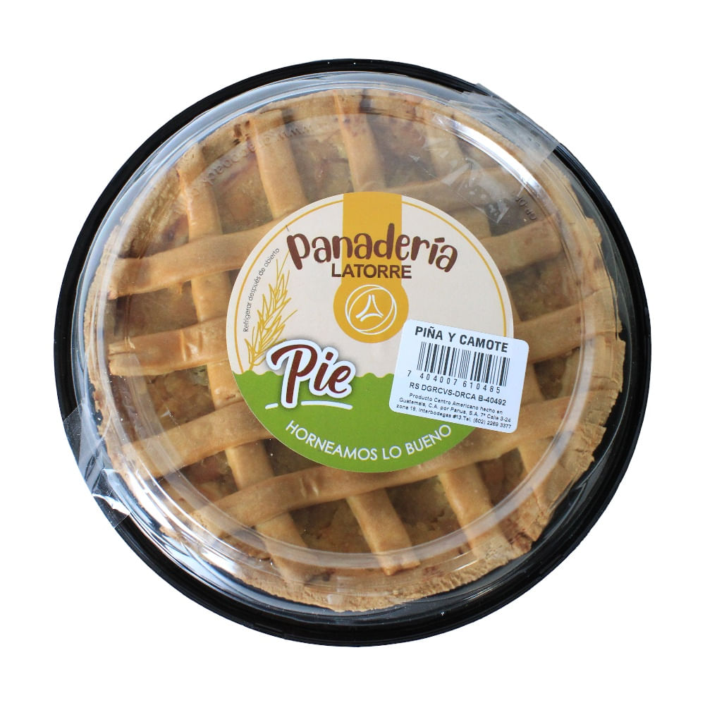 Pie De Piña Y Camote Panus