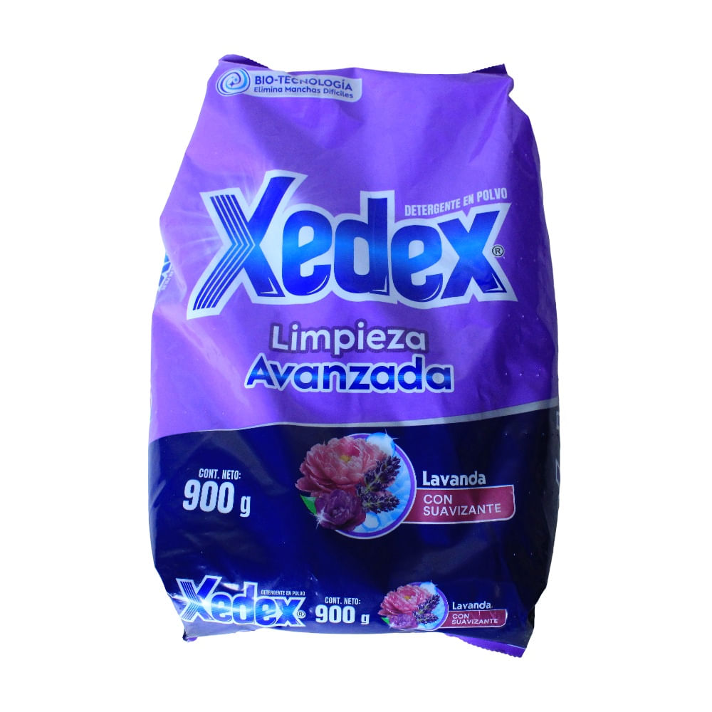 Detergente Polvo Con Suavizante Lavanda Xedex